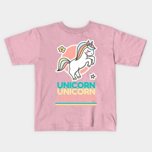 Rainbow Unicorn Kids T-Shirt